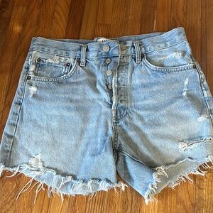 Agolde Parker Long Short in Swapmeet